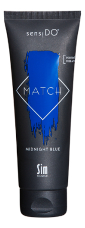 Купить Интенсивный красителей прямого действия SensiDO Match 125мл: Midnight Blue, Sim Sensitive