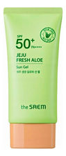 The Saem Солнцезащитный гель с экстрактом алоэ вера Jeju Fresh Aloe Sun Gel SPF50+ PA++++