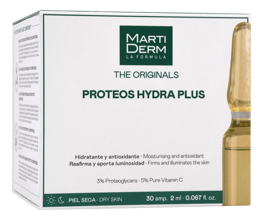 Ампульная сыворотка для лица The Originals Proteos Hydra Plus: Сыворотка 30*2мл