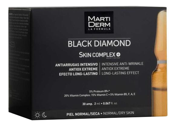 Купить Ампульная сыворотка для лица Black Diamond Skin Complex+: Сыворотка 30*2мл, MartiDerm