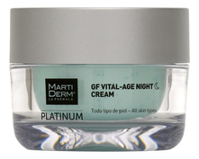 MartiDerm Ночной крем для лица Platinum GF Vital-Age Night Cream 50мл