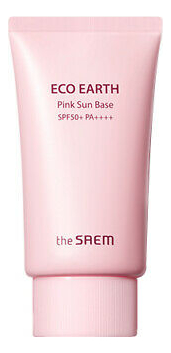 

Крем-база с каламиновой пудрой Eco Earth Pink Sun Base SPF50+ PA++++ 50г