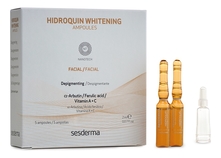 Sesderma Депигментирующее средство для лица Hidroquin Whitening Ampoules 5*2мл