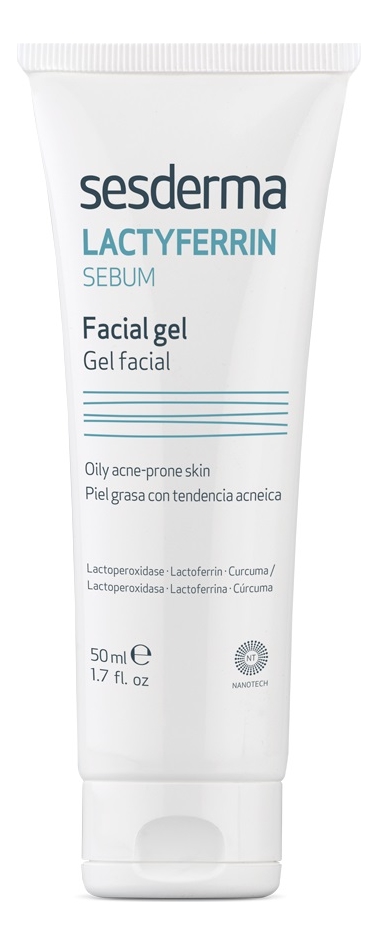 

Гель для лица увлажняющий Lactyferrin Sebum Gel 50мл