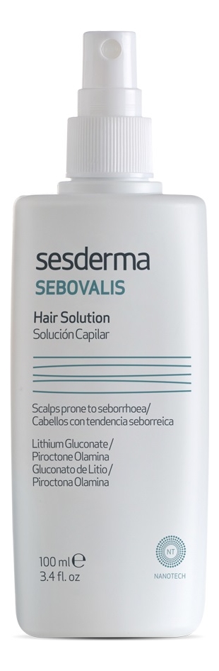 

Лосьон для волос против перхоти и себореи Sebovalis Solucion Capilar 100мл