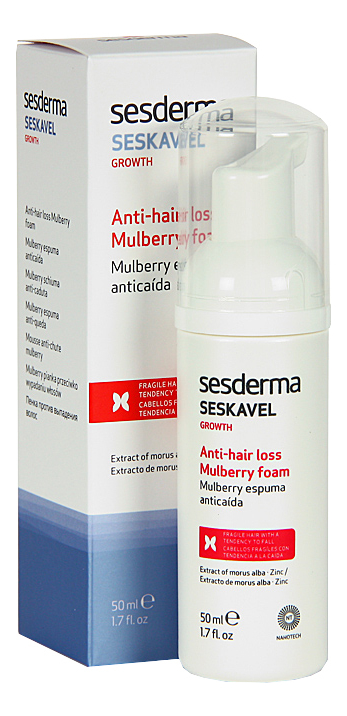 

Пенка от выпадения волос Seskavel Mulberry Espuma Anticaida 50мл