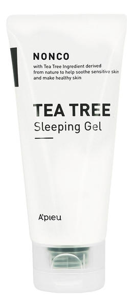 Ночной гель с маслом чайного дерева для проблемной кожи NonCo Tea Tree Sleeping Gel 80мл