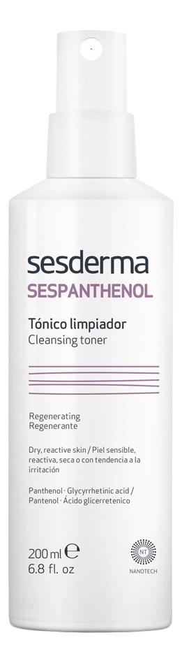 Тоник для тела очищающий с пантенолом Sespanthenol Tonico Limpiador 200мл