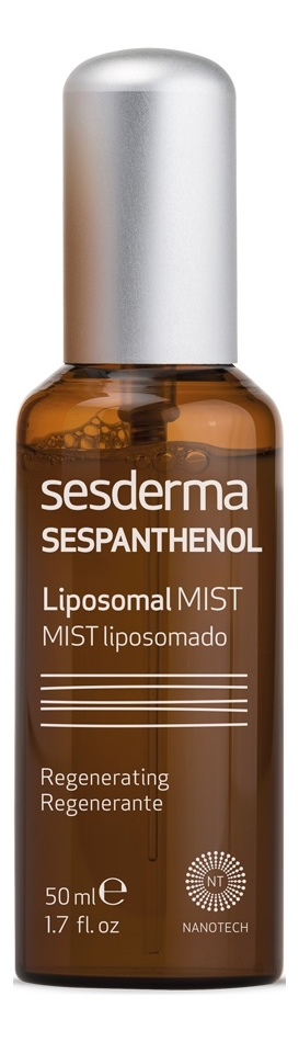 Липосомальный спрей-мист с пантенолом Sespanthenol Mist Liposomado 50мл