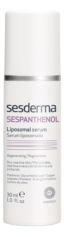 Липосомальная сыворотка для лица с пантенолом Sespanthenol Serum Liposomal 30мл