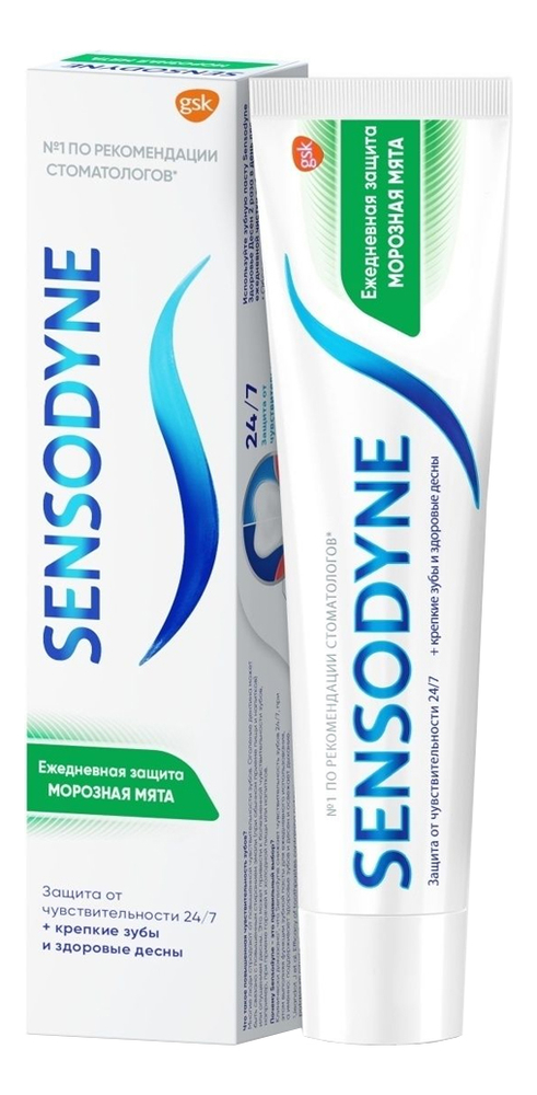 

Зубная паста Ежедневная Защита Морозная Мята 65мл