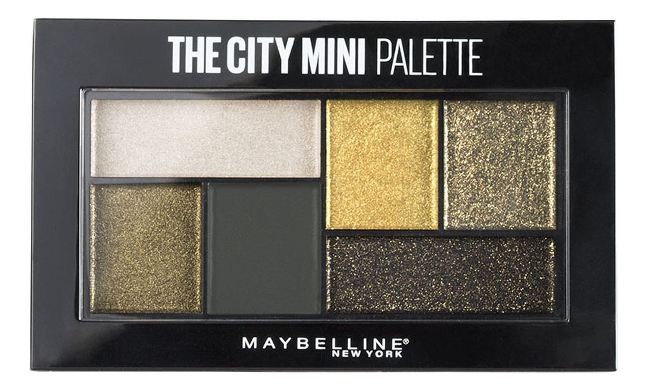 

Палетка теней для век The City Mini Palette 6г: 420 Urban Jungle, Палетка теней для век The City Mini Palette 6г
