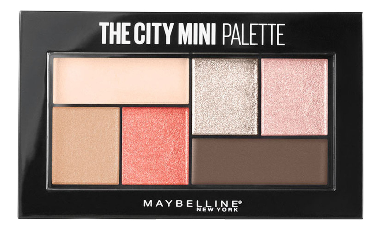 

Палетка теней для век The City Mini Palette 6г: 430 Downtown Sunrise, Палетка теней для век The City Mini Palette 6г