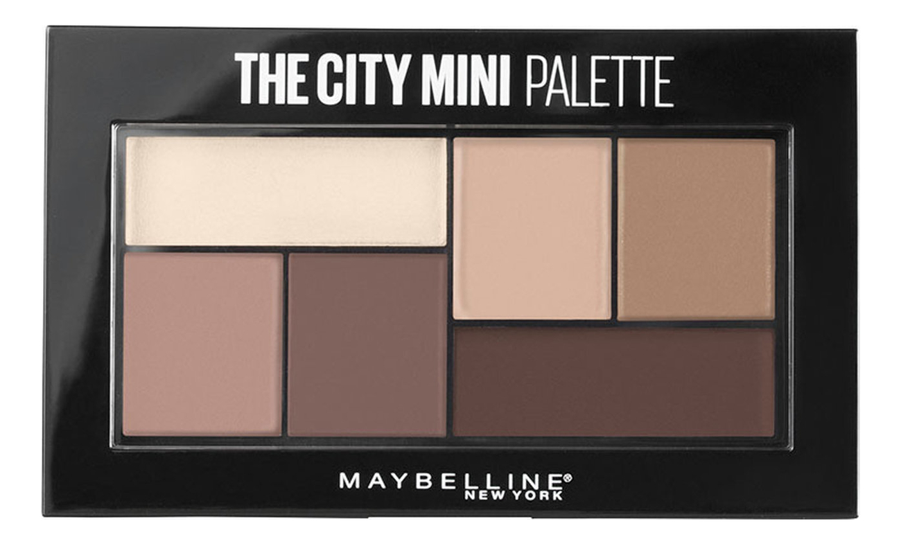 

Палетка теней для век The City Mini Palette 6г: 480 Matte About Town, Палетка теней для век The City Mini Palette 6г