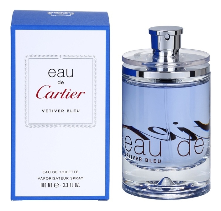 Eau de Cartier Vetiver Bleu: туалетная вода 100мл eau de cartier vetiver bleu туалетная вода 100мл