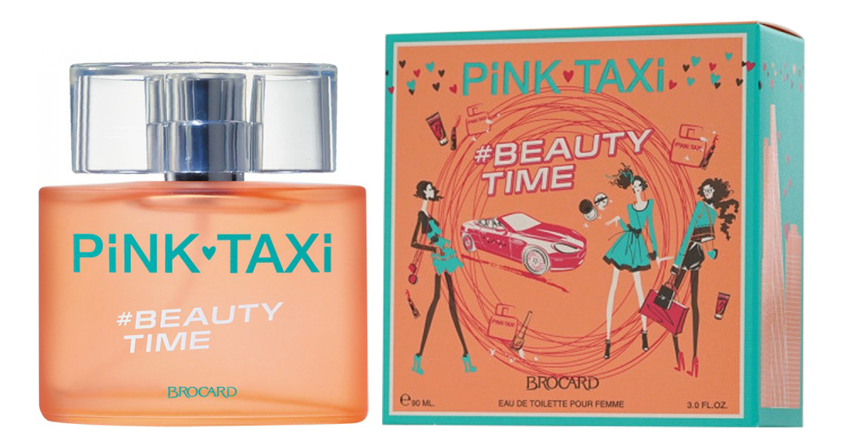 туалетная вода brocard pink taxi beauty time Pink Taxi Beauty Time: туалетная вода 90мл