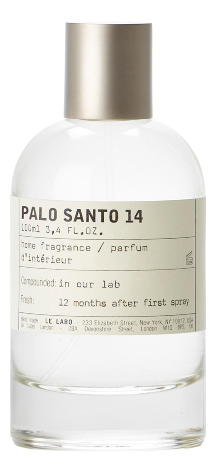 Palo Santo 14: ароматизатор для помещений 100мл palo santo парфюмерная вода 100мл