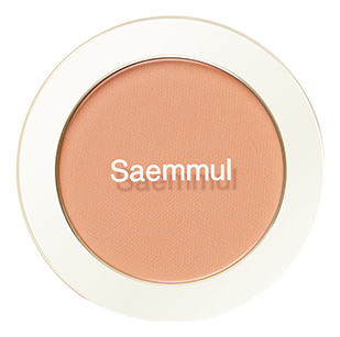 Однотонные румяна Saemmul Single Blusher 5г: CR06 Desert Peach однотонные румяна saemmul single blusher 5г rd03 trench rose