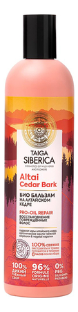 Natura Siberica Био бальзам для поврежденных волос Восстановление Doctor Taiga Altai Cedar Bark Pro-Oil Repair 400мл