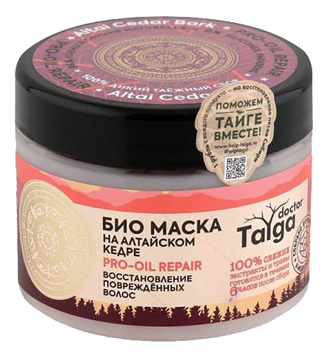 

Био маска Восстанавливление поврежденных волос Doctor Taiga Pro-Oil Repair 300мл