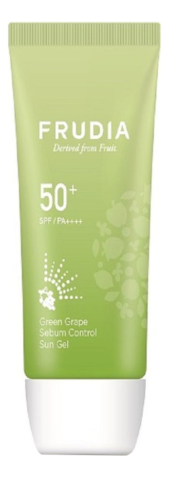 Купить Солнцезащитный гель для лица Green Grape Sebum Control Cooling Sun Gel SPF50+ PA++++ 50мл, Frudia