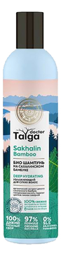 Био шампунь Увлажняющий для сухих волос Doctor Taiga Sakhalin Bamboo Deep Hydrating 400мл
