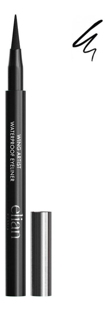 Водостойкая подводка для глаз Wing Artist Waterproof Eyeliner: 01 Black подводка для глаз elian подводка для глаз водостойкая wing artist waterproof eyeliner