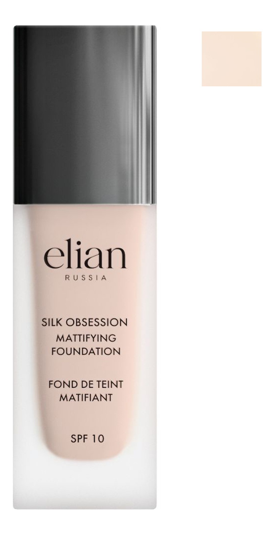 Тональный крем для лица Silk Obsession Mattifying Foundation SPF10 35мл: 05 Ivory тональный крем для лица silk obsession mattifying foundation spf10 35мл 25 almond