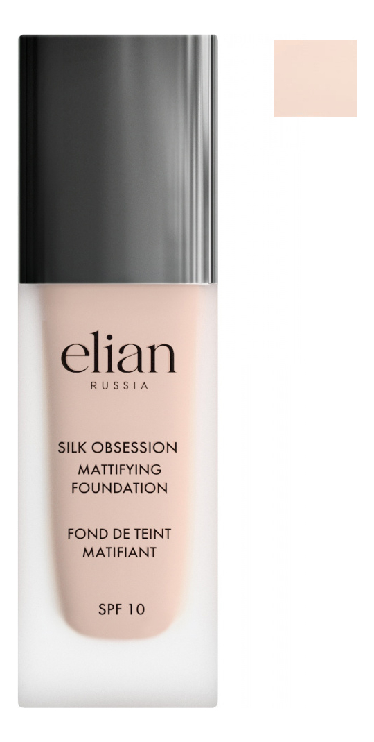 Тональный крем для лица Silk Obsession Mattifying Foundation SPF10 35мл: 10 Panna Cotta тональный крем для лица silk obsession mattifying foundation spf10 35мл 25 almond