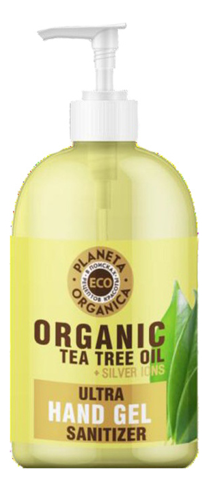 Универсальный гель для рук Eco Organic Tea Tree Oil Ultra Sanitizen Hand Gel 300мл