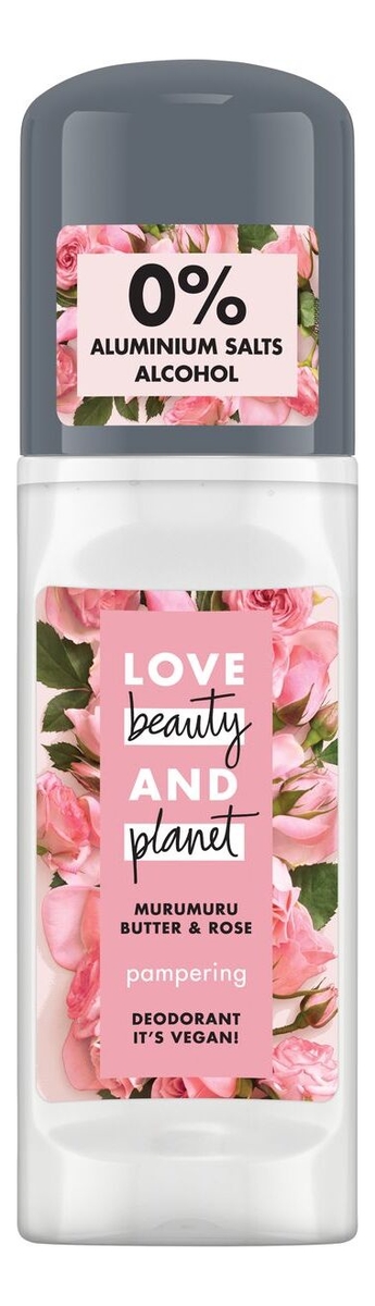 

Шариковый дезодорант Масло мурумуру и роза Muru Muru Butter & Rose Deodorant 50мл