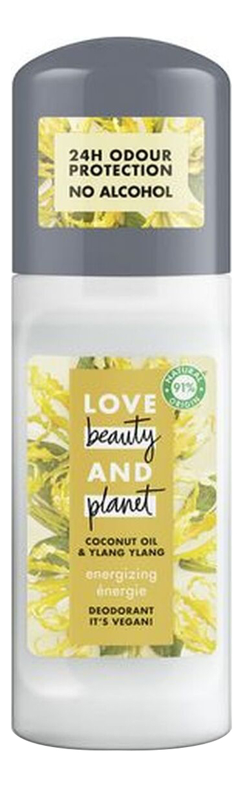 

Шариковый дезодорант Кокос и иланг-иланг Coconut Oil & Ylang Ylang Deodorant 50мл