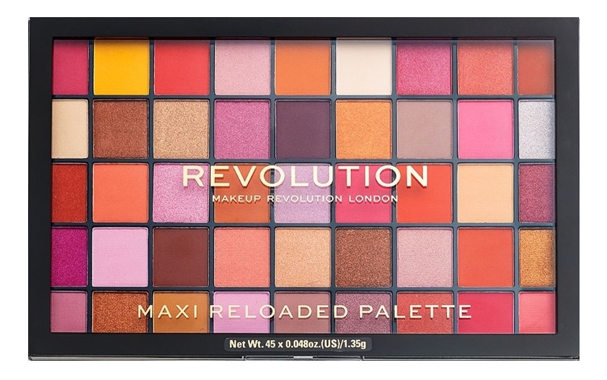 

Палетка теней для век Maxi Reloaded Eyeshadow Palette: Big Big Love, Палетка теней для век Maxi Reloaded Eyeshadow Palette