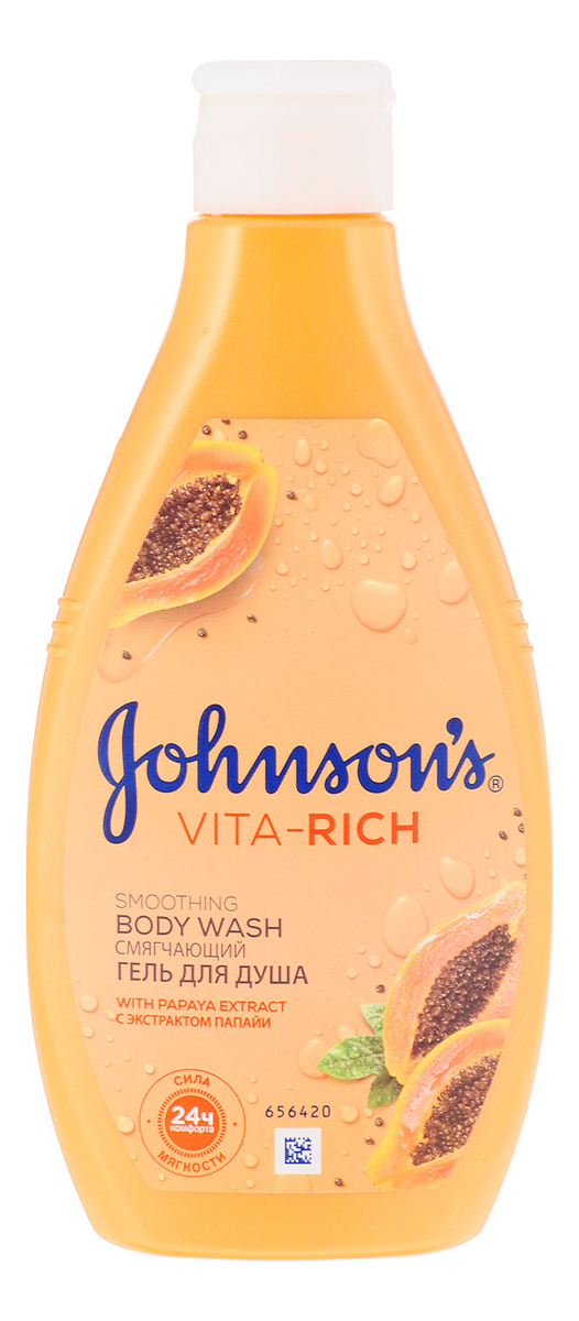 

Гель для душа с экстрактом папайи Johnson's Vita-Rich Smoothing Body Wash 250мл
