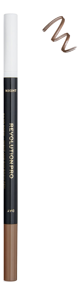 

Маркер для бровей и сыворотка для бровей 2 в 1 Day & Night Brow Pen 1,6мл: Dark Brown, Маркер для бровей и сыворотка для бровей 2 в 1 Day & Night Brow Pen 1,6мл