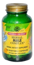 SOLGAR Биодобавка для мужчин Травяной комплекс Herbal Male Complex 50 капсул
