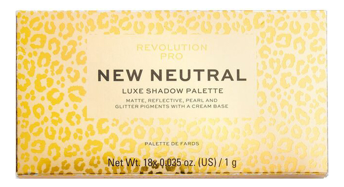 Палетка теней для век New Neutral Luxe Shadow Palette