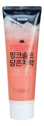 Зубная паста с розовой гималайской солью Himalaya Pink Salt Floral Mint 100г хлебцы пп 100г ржано гречневые с розовой гималайской солью