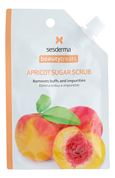 

Маска-скраб для лица из абрикосовых косточек Beauty Treats Apricot Sugar Scrub 25мл