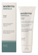 Sesderma Крем для лица на основе гликолевой кислоты Sebovalis Crema 50мл