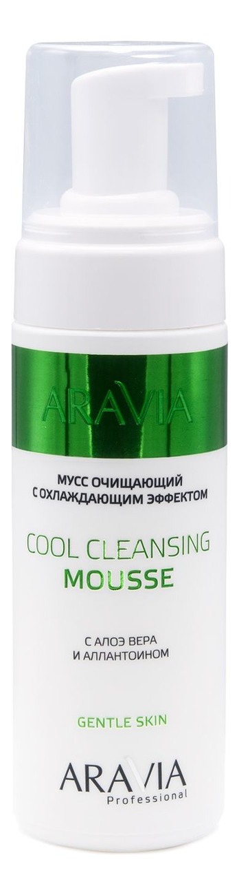 Мусс для тела очищающий с охлаждающим эффектом Cool Cleansing Mousse 160мл aravia мусс очищающий с охлаждающим эффектом с алоэ вера и аллантоином cool cleansing mousse 160 мл