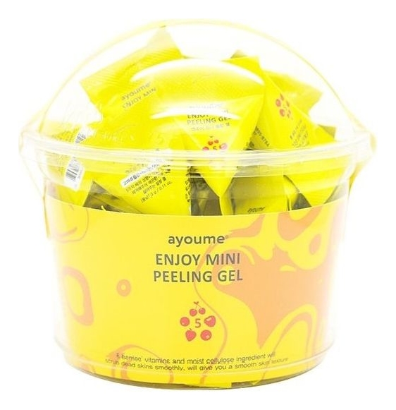 

Пилинг-гель для лица на основе фруктовых кислот Enjoy Mini Peeling Gel 30*3г