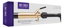 Hot Tools Professional Стайлер для волос 24K Gold Salon Curling Iron 32мм