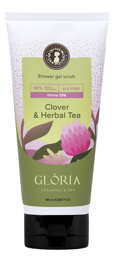 

Гель-скраб для душа Клевер и травяной чай Home SPA Clover & Herbal Tea 180мл