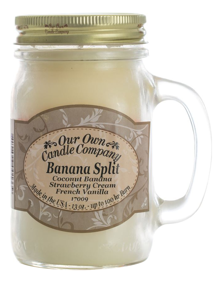 Ароматическая свеча Banana Split: Свеча 370г ароматическая свеча smell my nuts свеча 370г