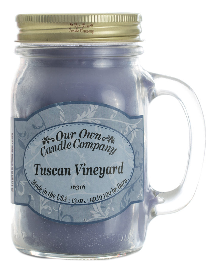 Ароматическая свеча Tuscan Vineyard: Свеча 370г