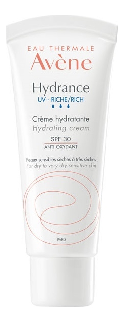 Насыщенный крем для лица Hydrance UV-Riche Creme Hydratante SPF30 40мл