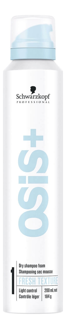 Купить Сухой шампунь-пена для волос Osis+ Fresh Texture Dry Shampoo Foam 200мл, Schwarzkopf Professional