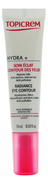 Крем для кожи вокруг глаз с эффектом сияния Hydra+ Soin Eclat Contour Des Yeux 15мл