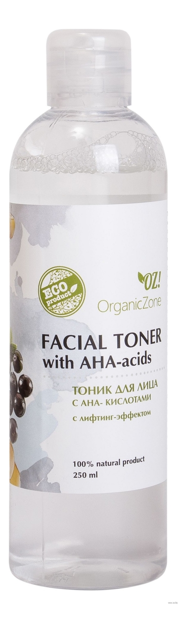 

Тоник для лица с лифтинг-эффектом Facial Toner AHA-Acids 250мл: Тоник 250мл, Тоник для лица с лифтинг-эффектом Facial Toner AHA-Acids